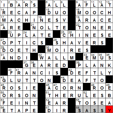 0102-14 New York Times Crossword Answers 2 Jan 14, Thursday