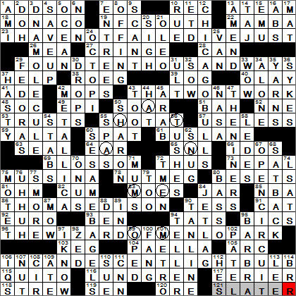 0323-14 New York Times Crossword Answers 23 Mar 14, Sunday