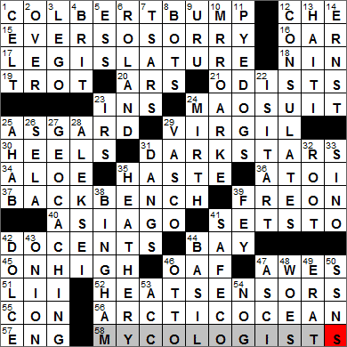 0412-14 New York Times Crossword Answers 12 Apr 14, Saturday
