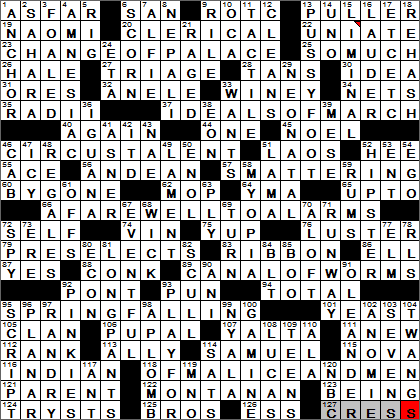 0601-14 New York Times Crossword Answers 1 Jun 14, Sunday