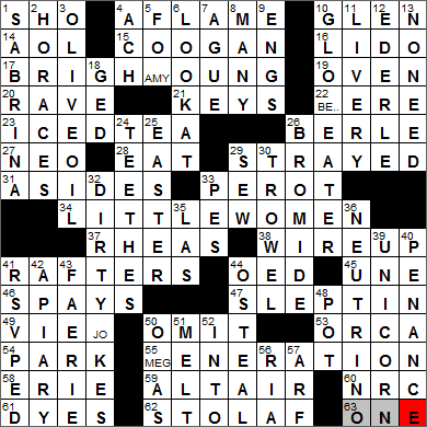 0605-14 New York Times Crossword Answers 5 Jun 14, Thursday