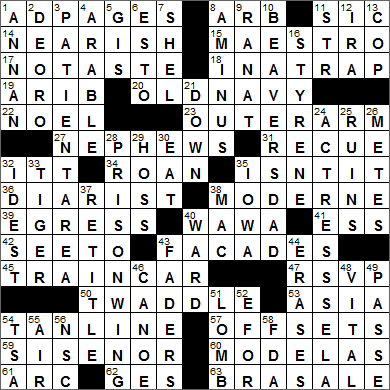 0828-14 New York Times Crossword Answers 28 Aug 14, Thursday