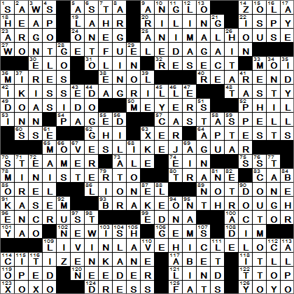 0921-14 New York Times Crossword Answers 21 Sep 14, Sunday