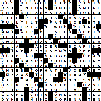 1005-14 New York Times Crossword Answers 5 Oct 14, Sunday