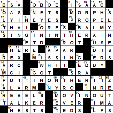 1006-14 New York Times Crossword Answers 6 Oct 14, Monday