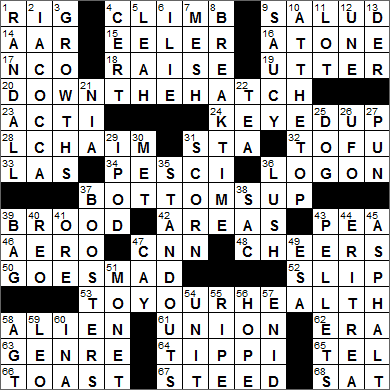 1007-14 New York Times Crossword Answers 7 Oct 14, Tuesday