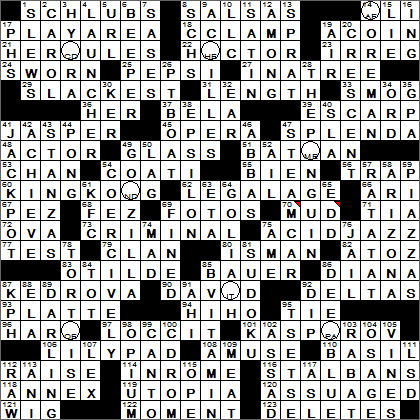 1026-14 New York Times Crossword Answers 26 Oct 14, Sunday