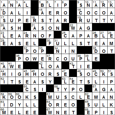 1118-14 New York Times Crossword Answers 18 Nov 14, Tuesday