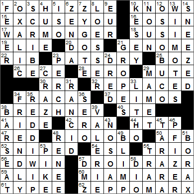 1122-14 New York Times Crossword Answers 22 Nov 14, Saturday