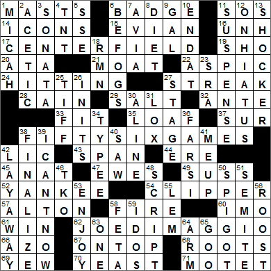 1125-14 New York Times Crossword Answers 25 Nov 14, Tuesday