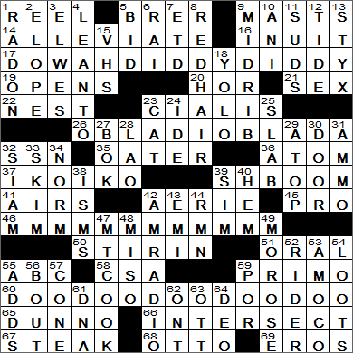1105-14 New York Times Crossword Answers 5 Nov 14, Wednesday