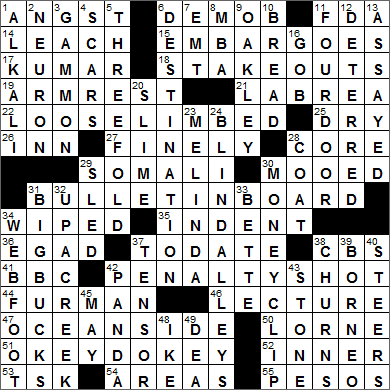 1107-14 New York Times Crossword Answers 7 Nov 14, Friday
