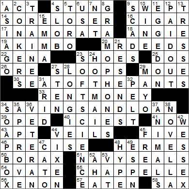 1226-14 New York Times Crossword Answers 26 Dec 14, Friday