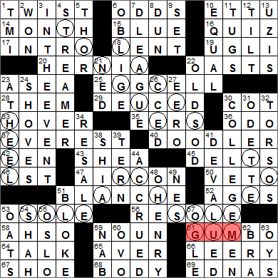 1209-14 New York Times Crossword Answers 9 Dec 14, Tuesday