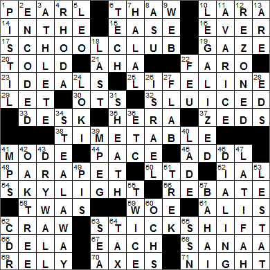 0324-15 New York Times Crossword Answers 24 Mar 15, Tuesday