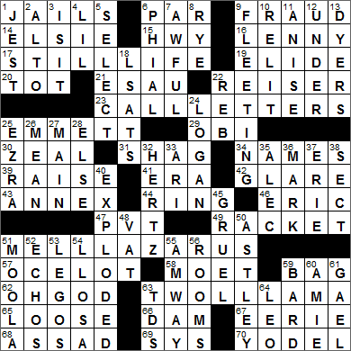 0302-15 New York Times Crossword Answers 2 Mar 15, Monday