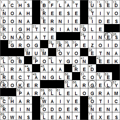 0429-15 New York Times Crossword Answers 29 Apr 15, Wednesday