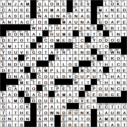 0628-15 New York Times Crossword Answers 28 Jun 15, Sunday