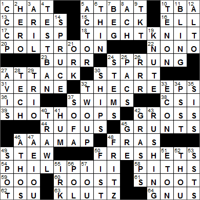 0728-15 New York Times Crossword Answers 28 Jul 15, Tuesday