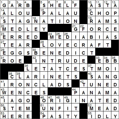 1002-15 New York Times Crossword Answers 2 Oct 15, Friday