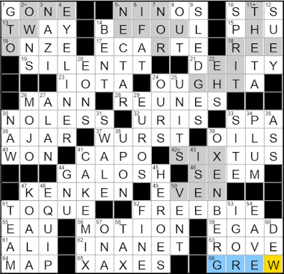 1103-15 New York Times Crossword Answers 3 Nov 15, Tuesday
