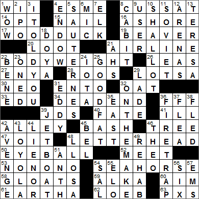 1216-15 New York Times Crossword Answers 16 Dec 15, Wednesday