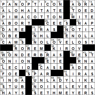 1218-15 New York Times Crossword Answers 18 Dec 15, Friday