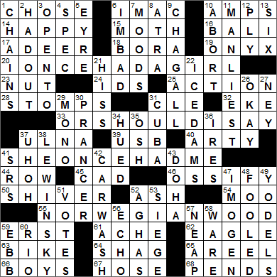 1201-15 New York Times Crossword Answers 1 Dec 15, Tuesday