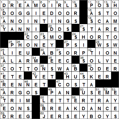 0108-16 New York Times Crossword Answers 8 Jan 16, Friday