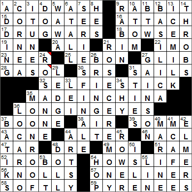 0206-16 New York Times Crossword Answers 6 Feb 16, Saturday