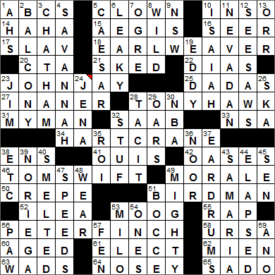0510-16 New York Times Crossword Answers 10 May 16, Tuesday