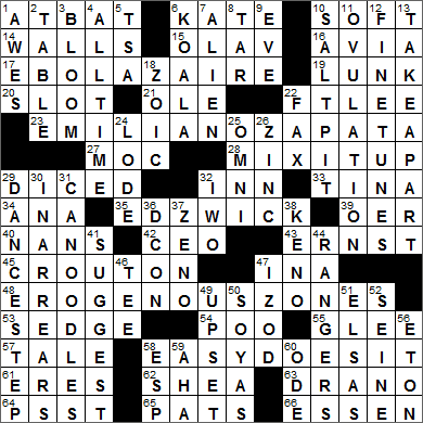 0614-16 New York Times Crossword Answers 14 Jun 16, Tuesday