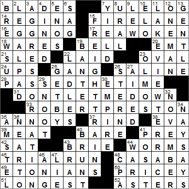 0624-16 New York Times Crossword Answers 24 Jun 16, Friday