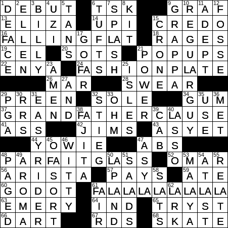 1215-16 New York Times Crossword Answers 15 Dec 16, Thursday