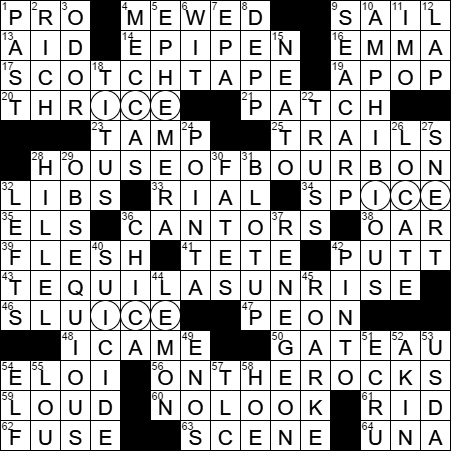1220-16 New York Times Crossword Answers 20 Dec 16, Tuesday