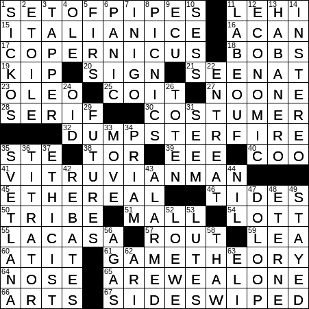 0310-17 New York Times Crossword Answers 10 Mar 17, Friday