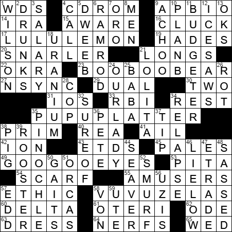 0417-17 New York Times Crossword Answers 17 Apr 17, Monday