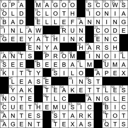 0508-17 New York Times Crossword Answers 8 May 17, Monday