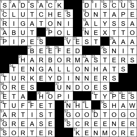 0714-17 New York Times Crossword Answers 14 Jul 17, Friday