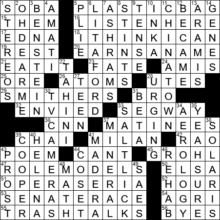 0701-17 New York Times Crossword Answers 1 Jul 17, Saturday