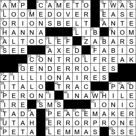 Nickname Of The B 36 Bomber Ironically Crossword Clue