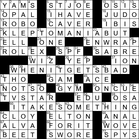 Our Favorite New Yorker Crossword Clues of 2018