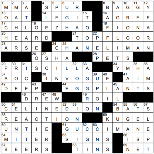 0906 21 Ny Times Crossword 6 Sep, Coat In The Winter New York Times Crossword