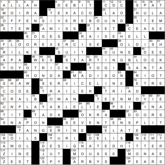 1024-21 NY Times Crossword 24 Oct 21, Sunday 