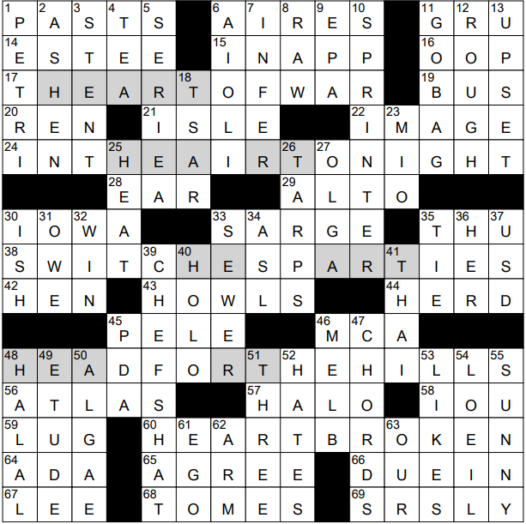 Crossword Clue Answer Ward Off Molly Lightfoot s Crossword Puzzles