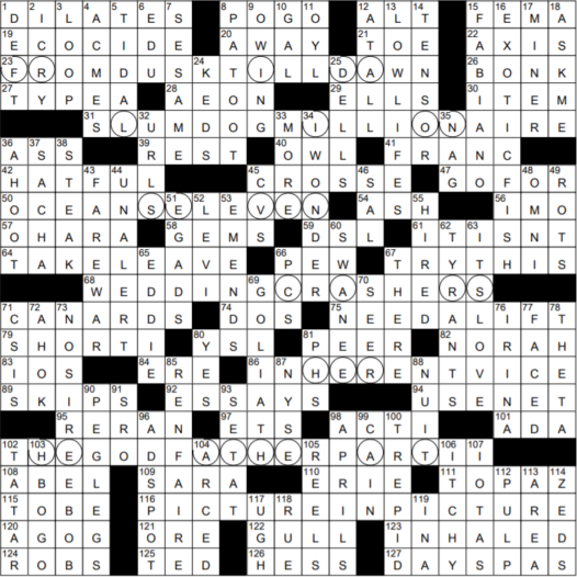 1121-21 NY Times Crossword 21 Nov 21, Sunday