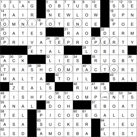 1124-21 NY Times Crossword 24 Nov 21, Wednesday