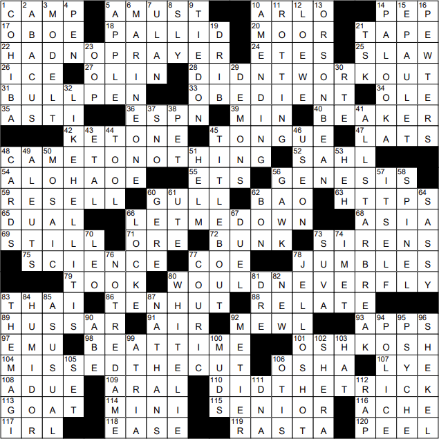 0320 22 NY Times Crossword 20 Mar 22 Sunday NYXCrossword com