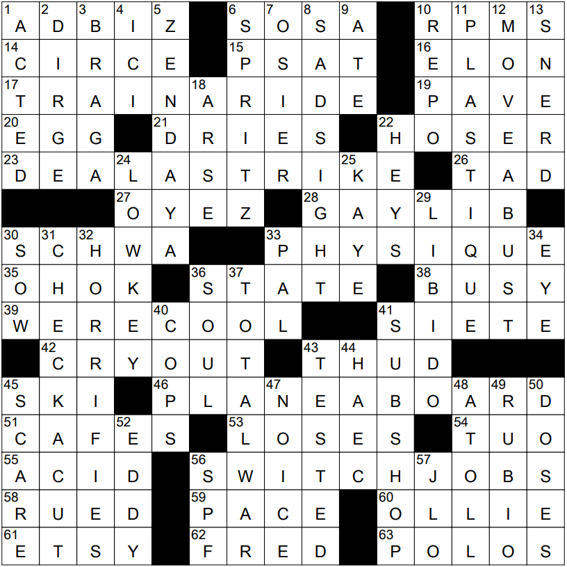 person you have never seen before informally crossword