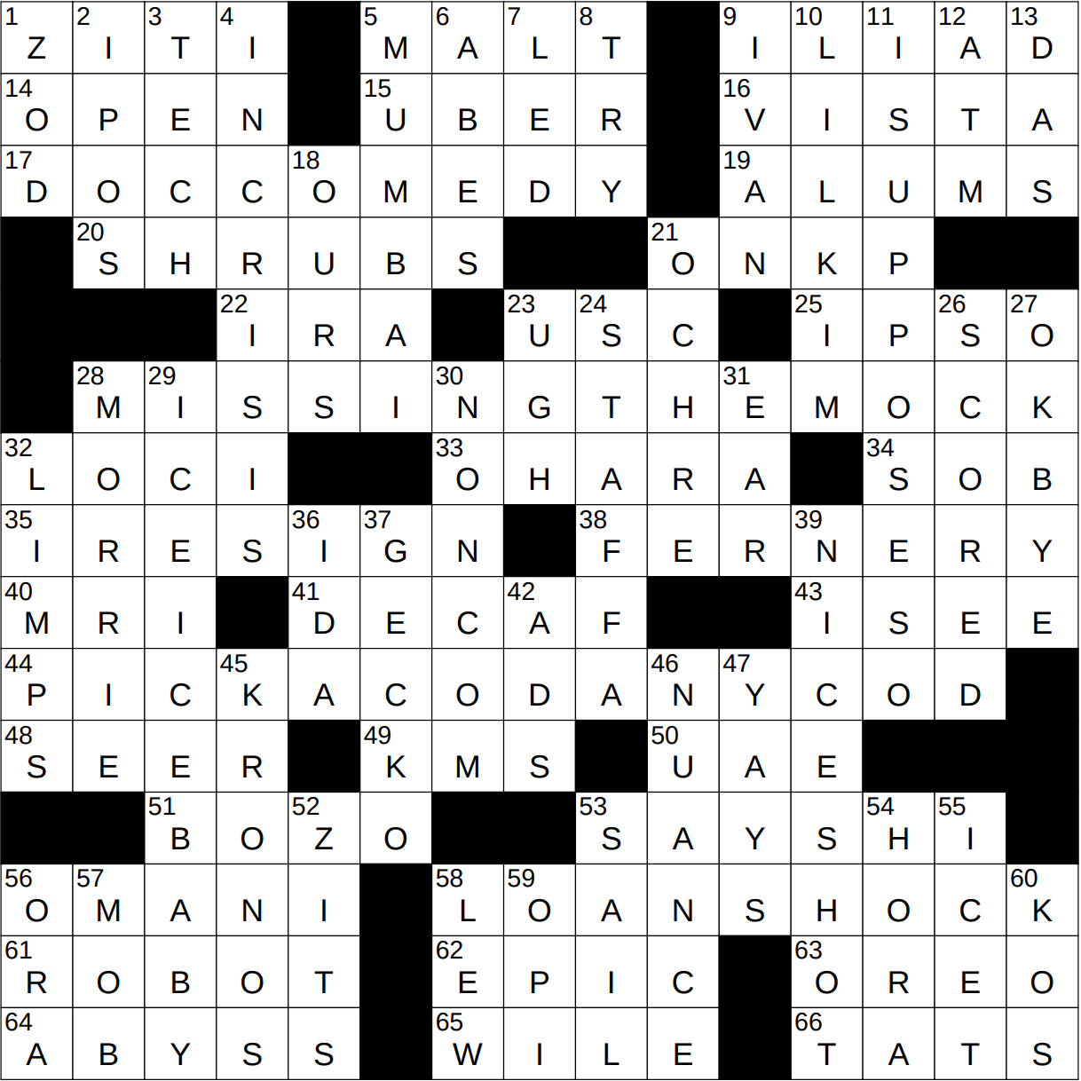 0720-22 NY Times Crossword 20 Jul 22, Wednesday 